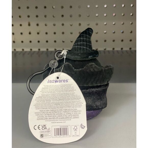 Wicked Elphaba 3" Squishmallow Clip-on Wizard of Oz NWT NEW Backpack Keychain - Picture 3 of 4